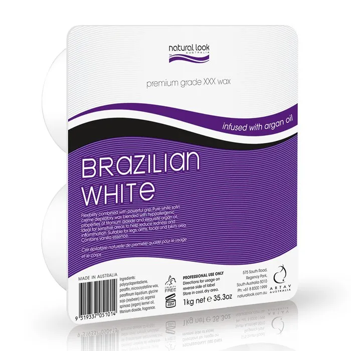 Brazilian White Hot Wax 1KG