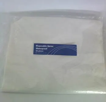 Plastic Disposable Aprons - 25pk