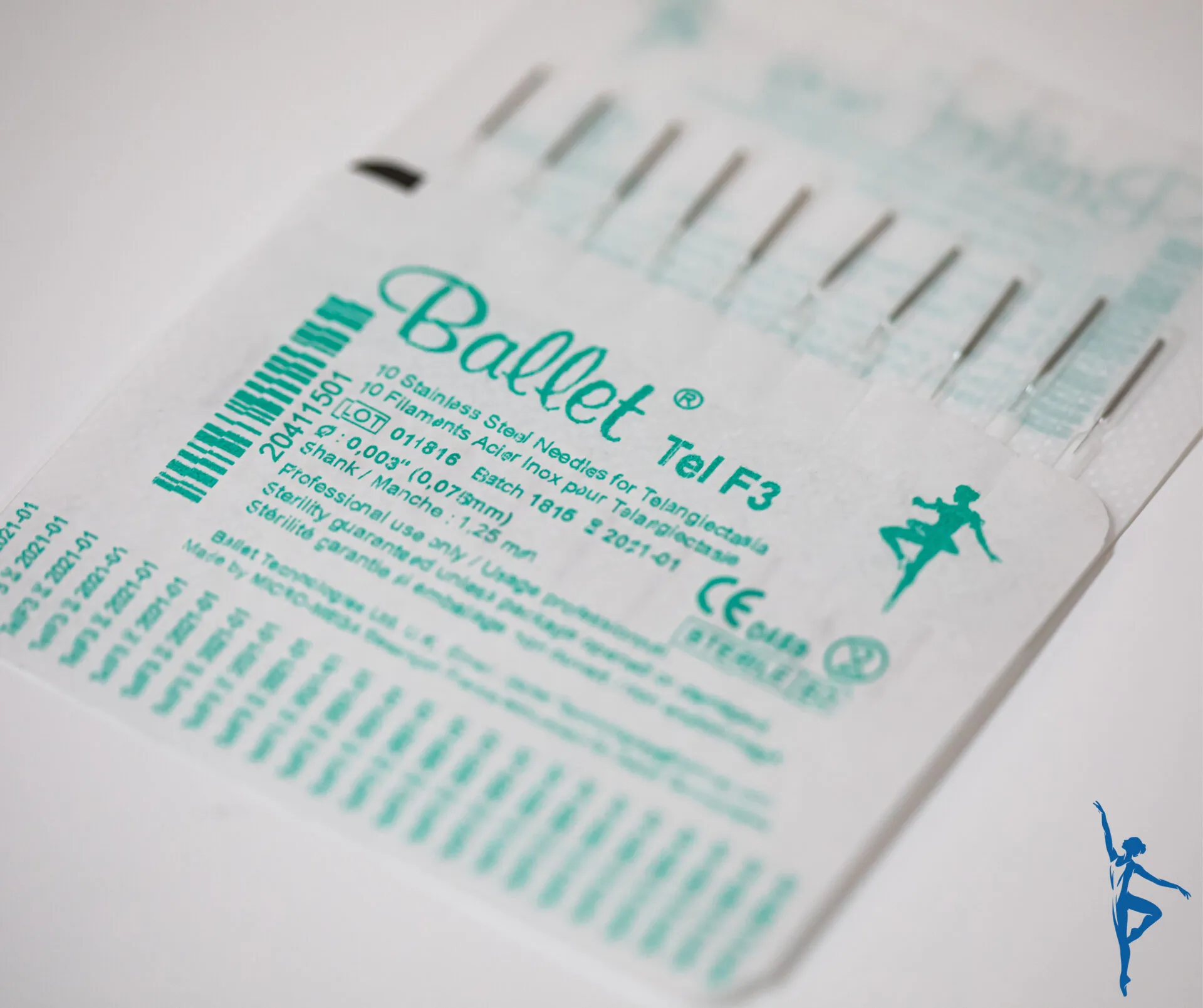 Ballet Red Vein F3 Needles 50pk