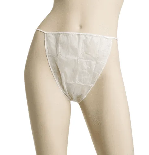 Disposable G Strings - White 50pk