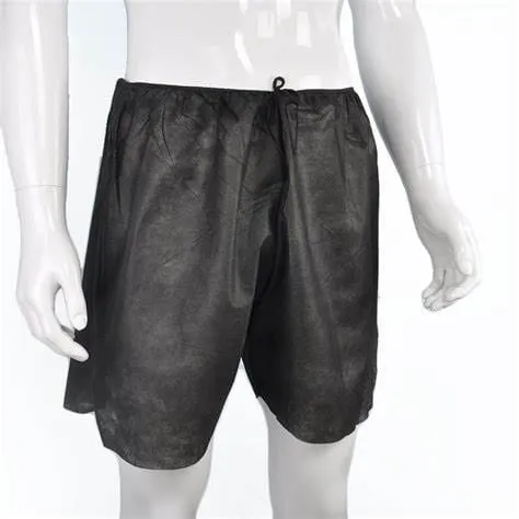 Disposable Men's Boxers - Black 8pk