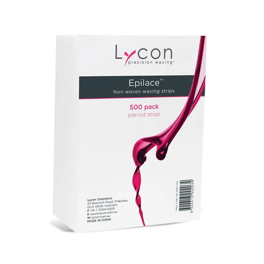 Lycon Epilace pre-cut strips 500 pack