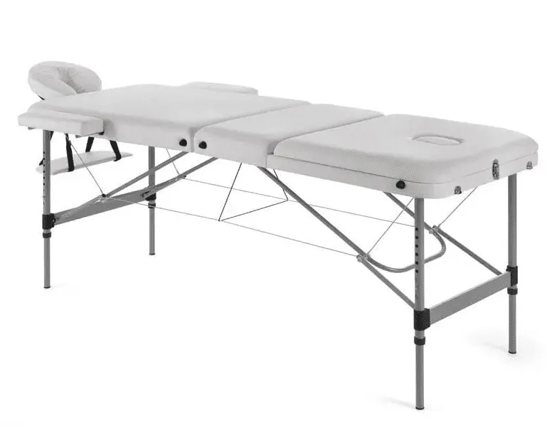 Portable Massage Table - White -Demo Model