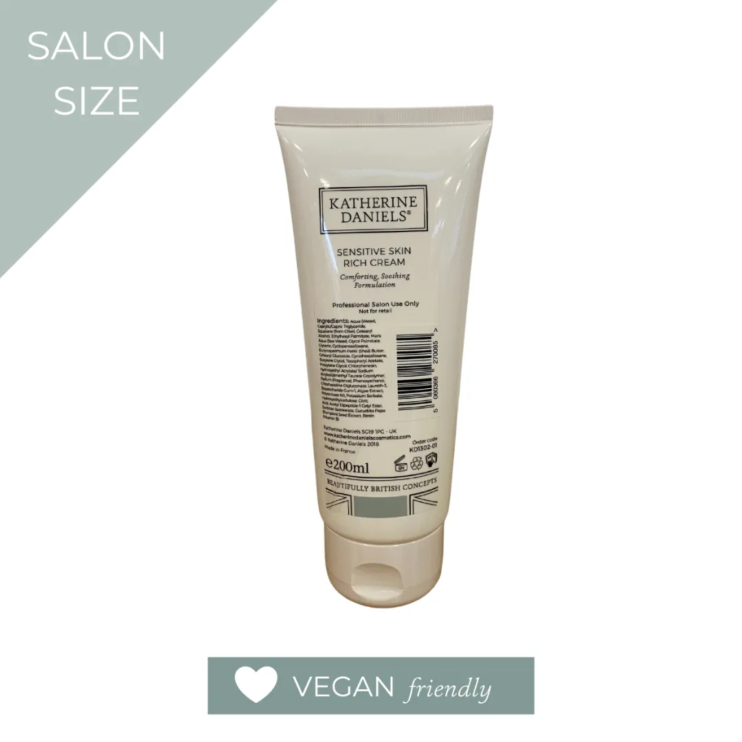 Katherine Daniels Sensitive Skin Rich Cream 200ml - Professional Only