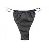 Disposable Black G Strings - 25pk