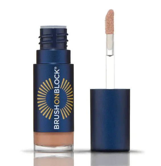 BRUSH ON BLOCK Protective Lip Oil SPF 30 - Nude Tint