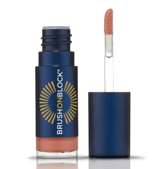 BRUSH ON BLOCK Protective Lip Oil SPF 30 - Coral
