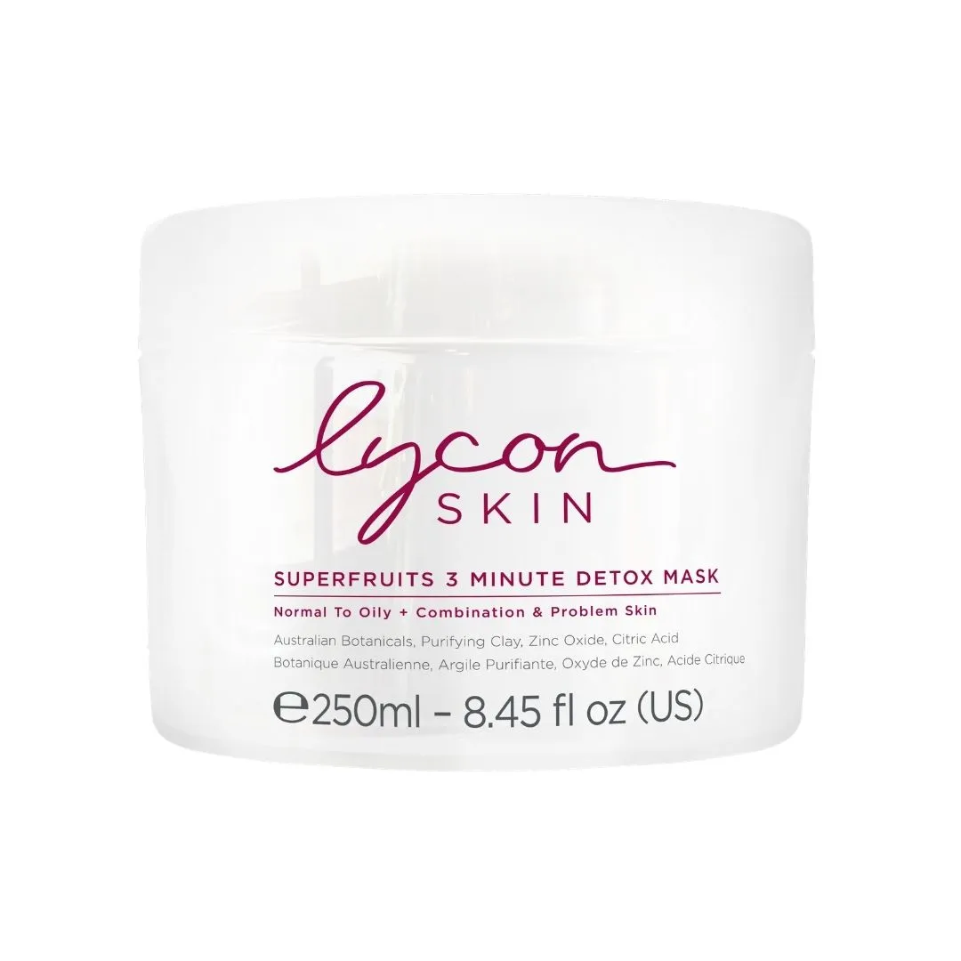 Lycon Skin Superfruits 3 Minute Detox Mask 250ml - Professional Only