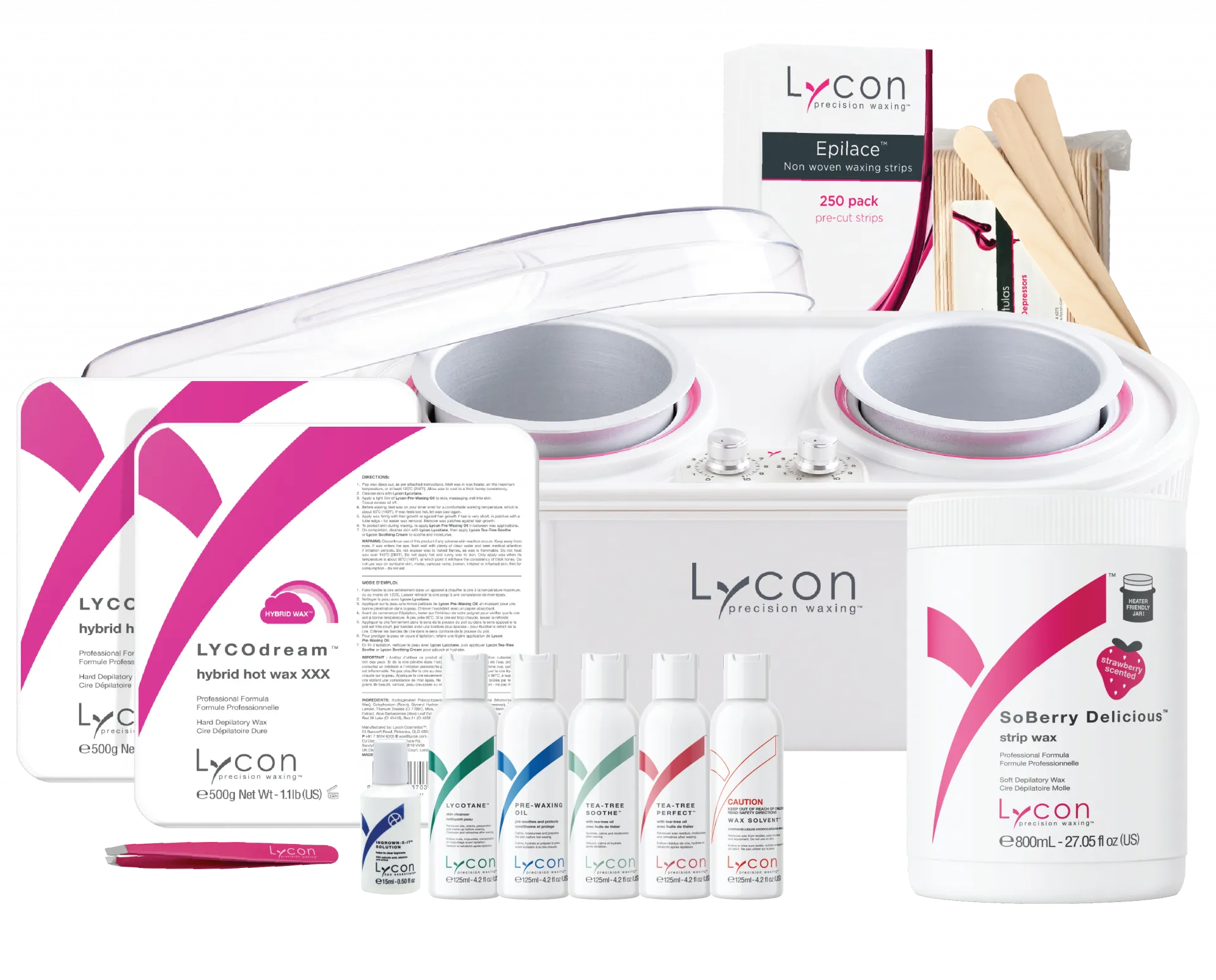 Lycon Complete Professional Waxing Kit