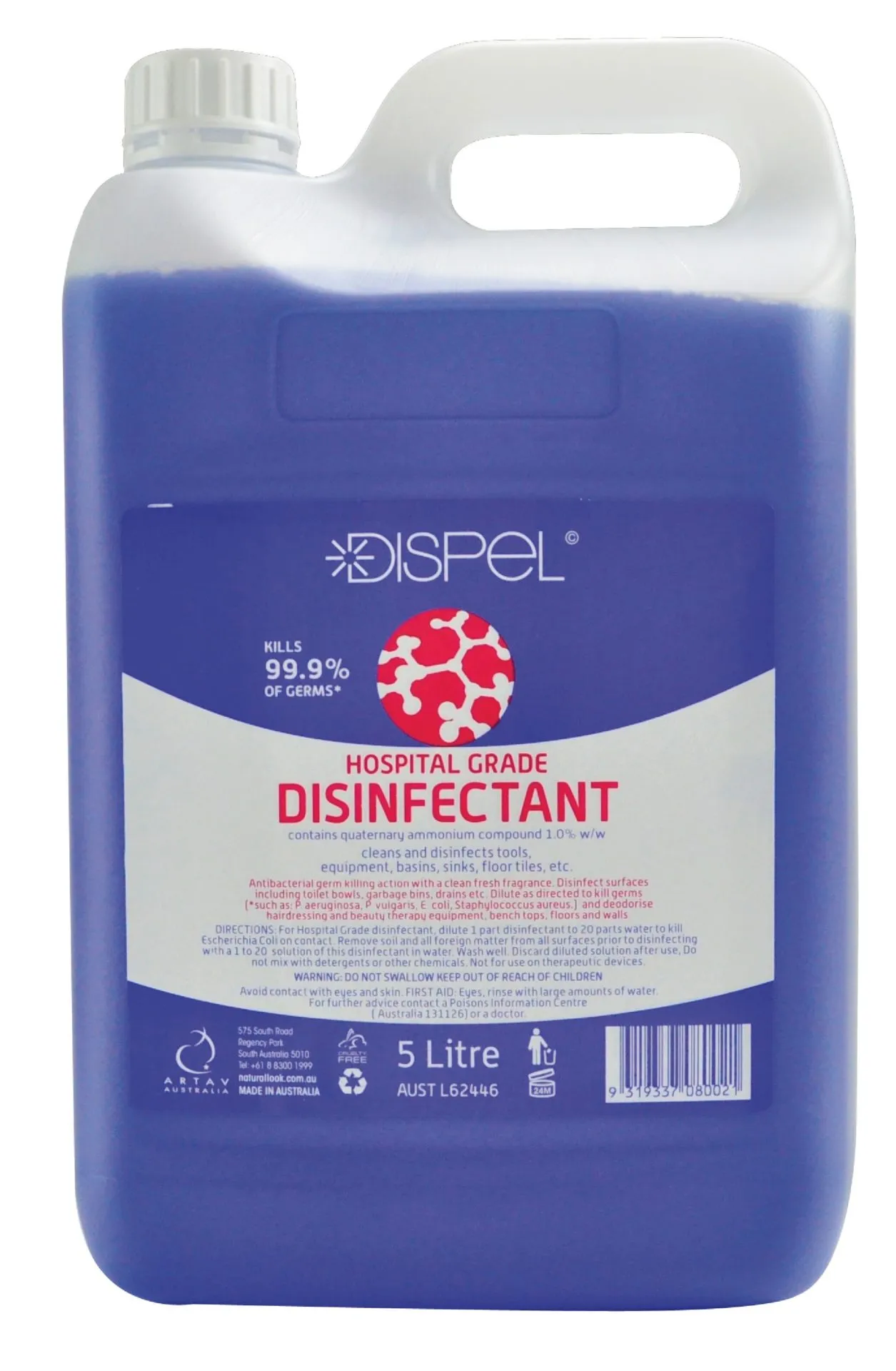 Hospital Grade Disinfectant - 5L