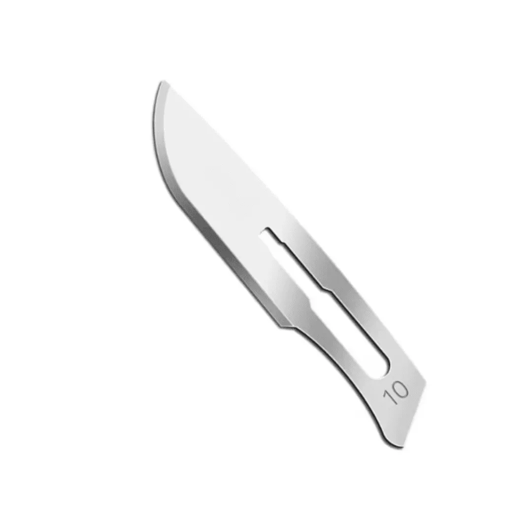 EKS Solingen No. 10 Scalpel Blades – Box of 100 for Professional Dermaplaning
