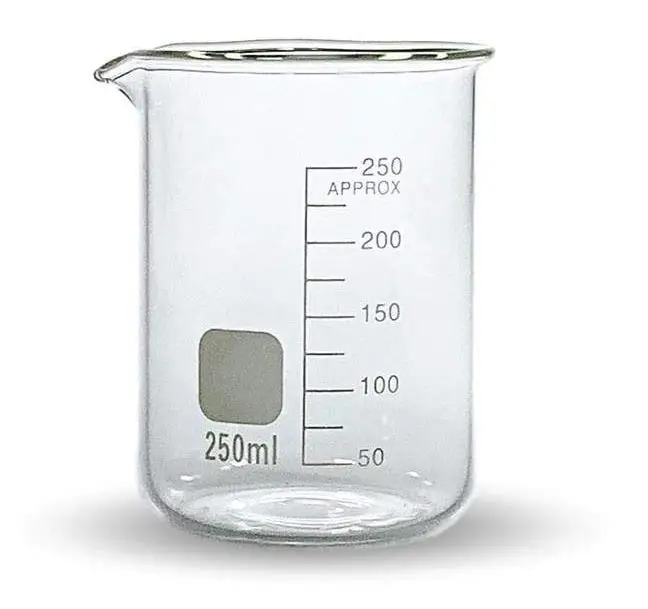 DermaFIX Glass Measuring Beaker – 250ml & 50ml
