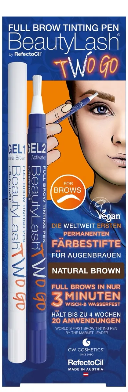 BeautyLash by Refectocil Full Brow Tinting Pen Two Go